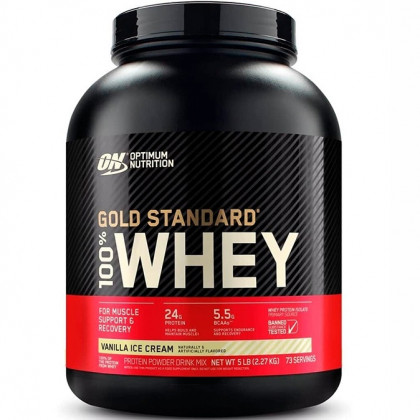 100 % Whey protein Gold standard (80%, США) - 2270 г - Акционный товар